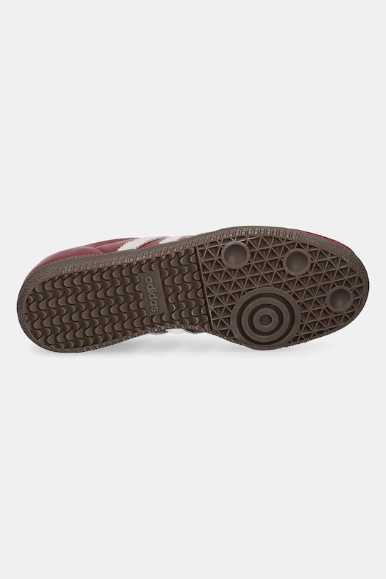 Kožené tenisky adidas Originals Samba OG J JH7863 burgundské