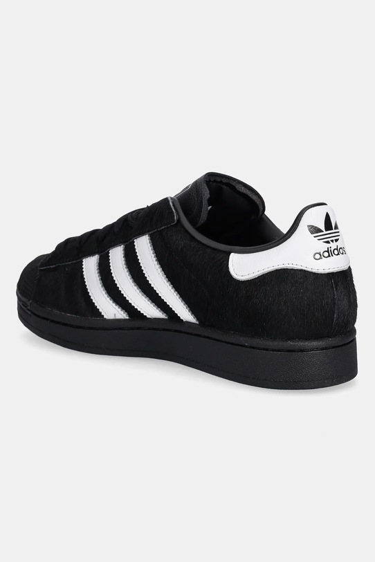 Obuwie adidas Originals sneakersy skórzane Superstar II W JH9475 czarny