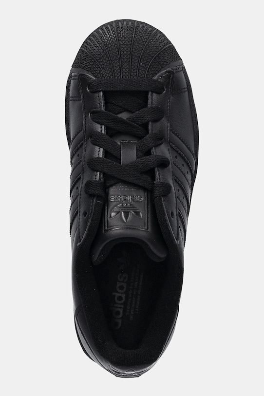 adidas Originals sneakersy skórzane Superstar II czarny JH9979