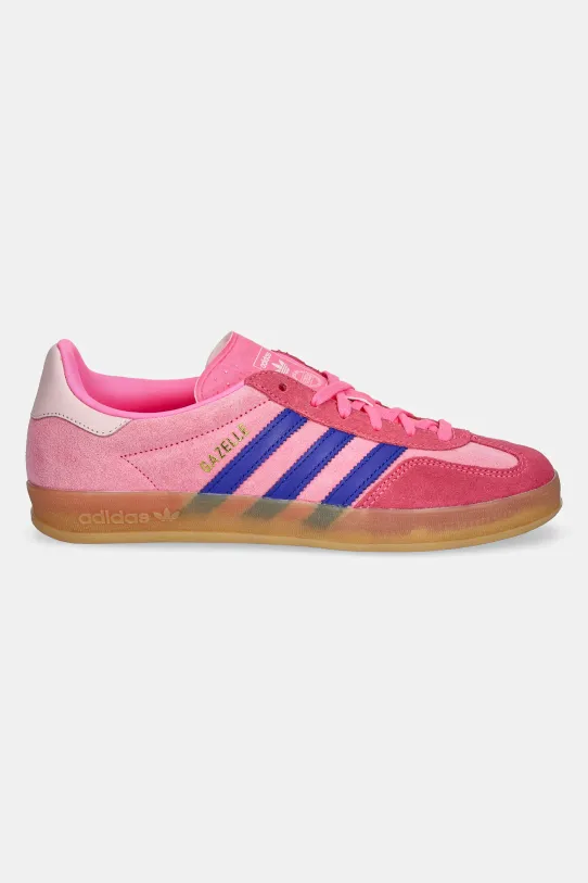 Замшевые кроссовки adidas Originals Gazelle Indoor W JQ0194 розовый SS25