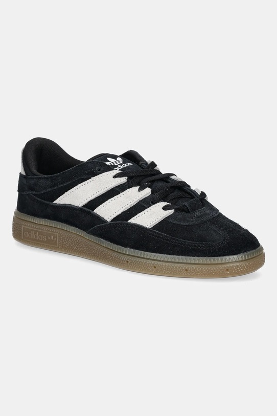 Tenisice od brušene kože adidas Originals Handball Spezial ST W ravni crna JS2795