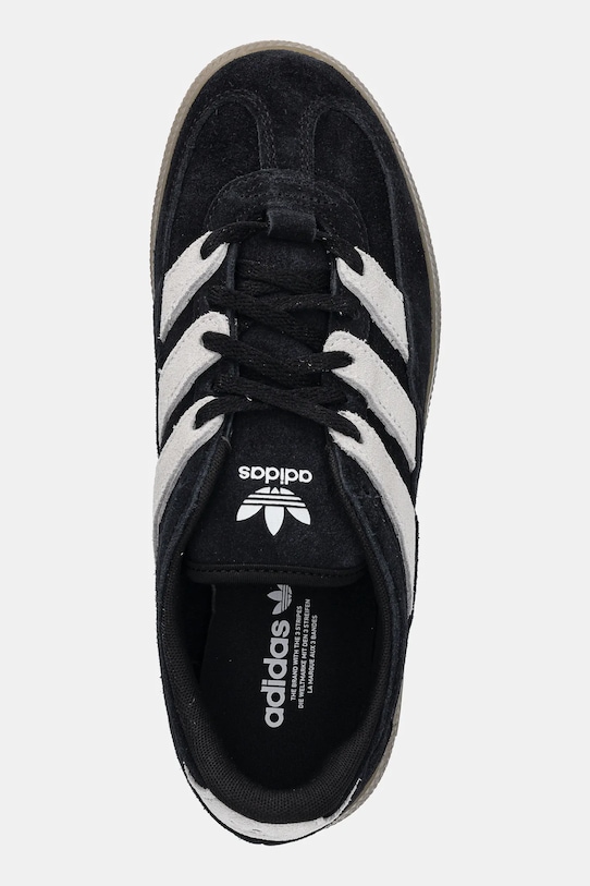 Tenisice od brušene kože adidas Originals Handball Spezial ST W crna JS2795