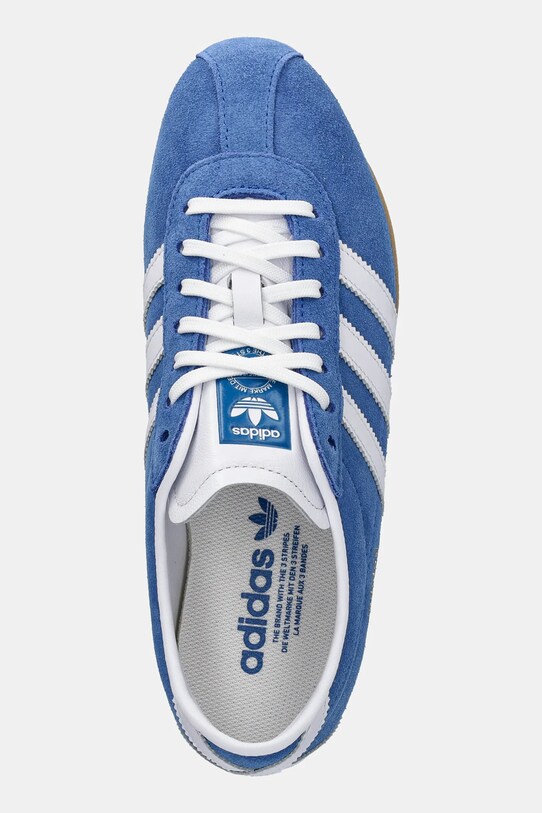 Замшеві кросівки adidas Originals Tokyo W блакитний JI0179