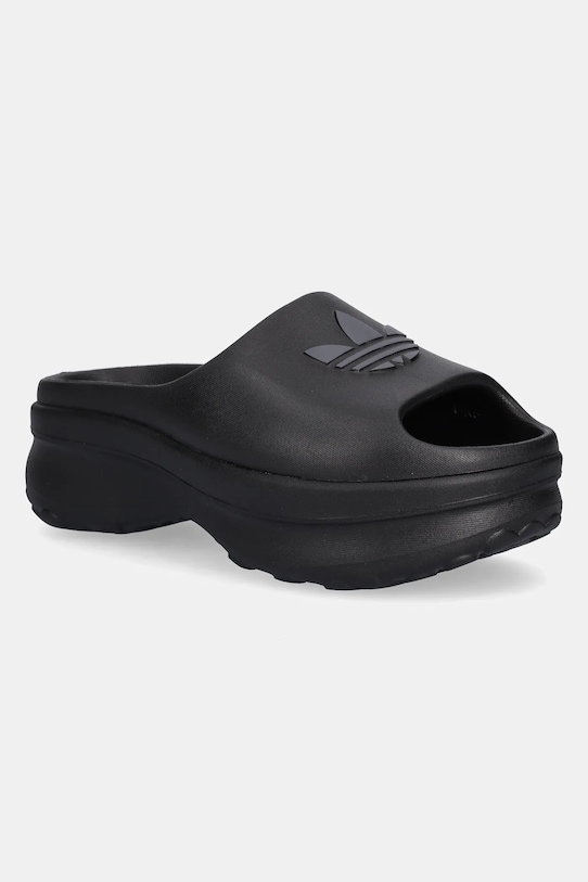 adidas Originals papuci Adifoam Stan Slide W sintetic negru JI2610