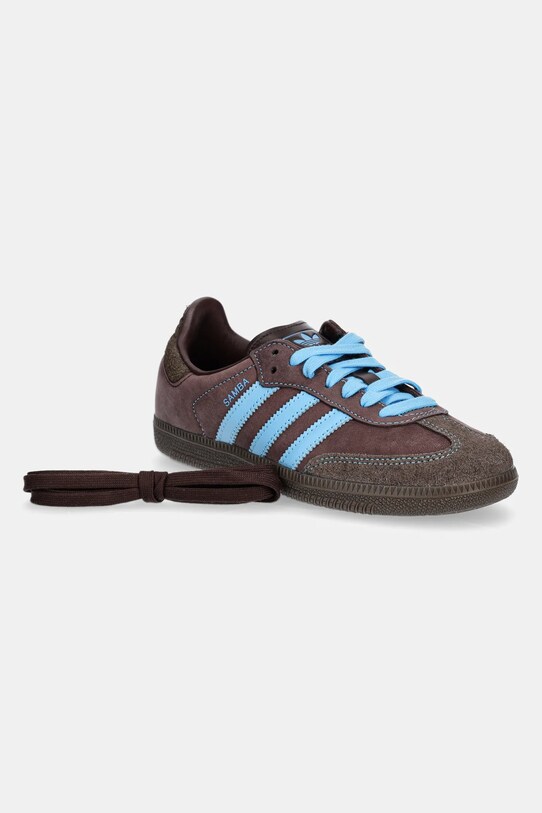 Замшевые кроссовки adidas Originals Samba OG W JI2733 коричневый