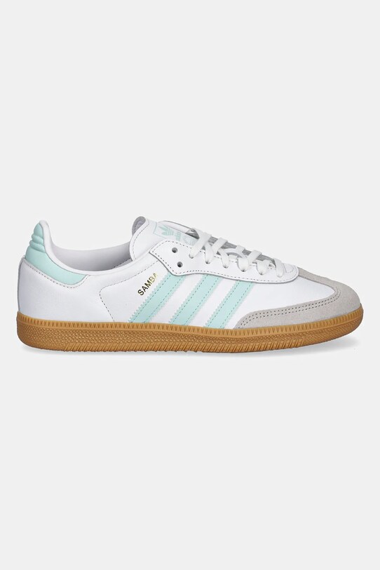 adidas Originals sneakers din piele SAMBA OG JP5481 turcoaz SS25
