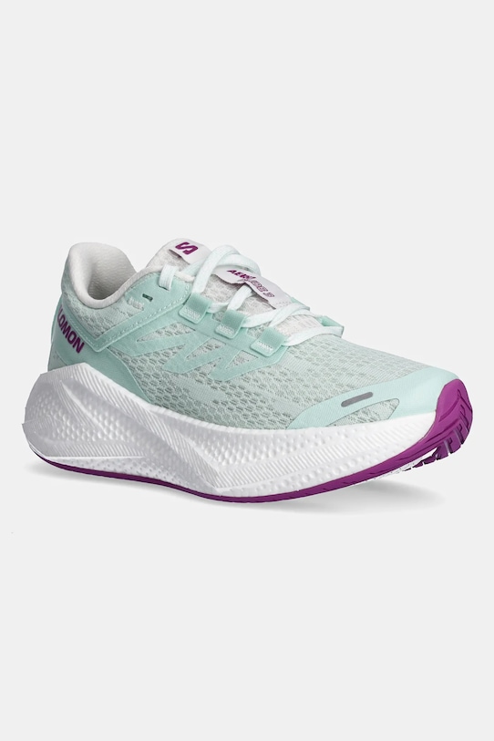 Bežecké topánky Salomon Aero Glide 3 Planet friendly tyrkysová L47759500