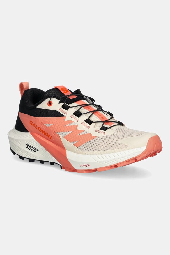 Salomon pantofi Sense Ride 5 sintetic portocaliu L47808700