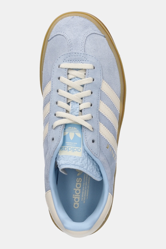 Замшевые кроссовки adidas Originals Gazelle Bold голубой JQ7776