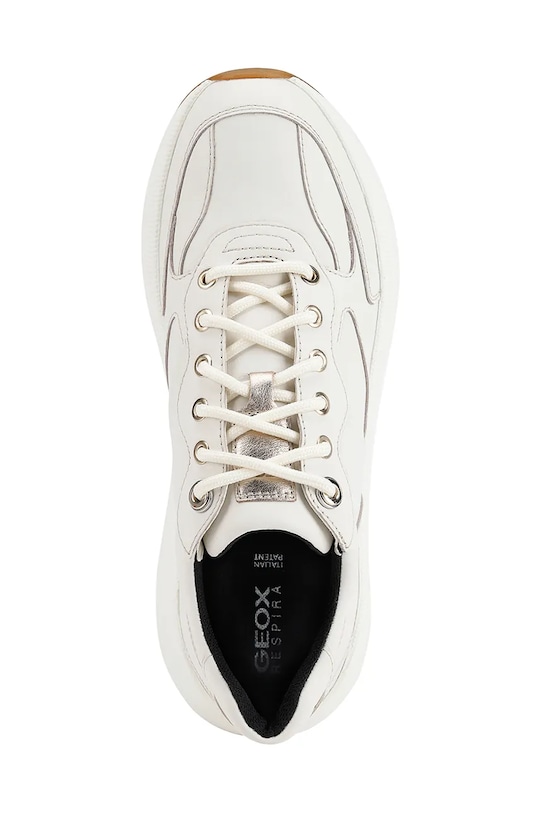 Δερμάτινα αθλητικά παπούτσια Geox D DIAMANTA A D26UFA.00085.C1002 λευκό