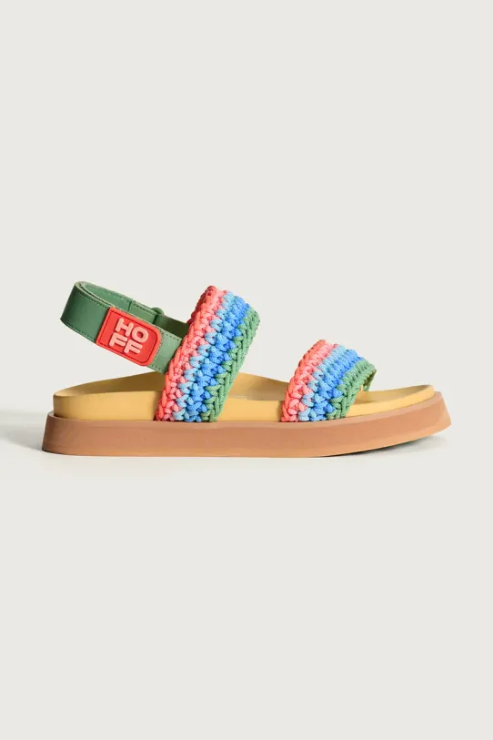 Hoff sandali GALDANA MULTICOLOR flat multicolore 12447001