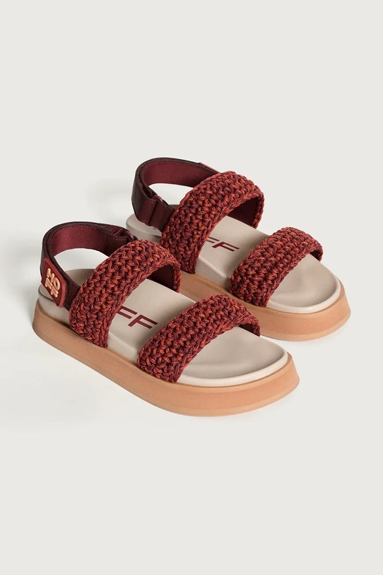 Hoff sandale GALDANA TERRACOTA 12447003 burgundia SS25