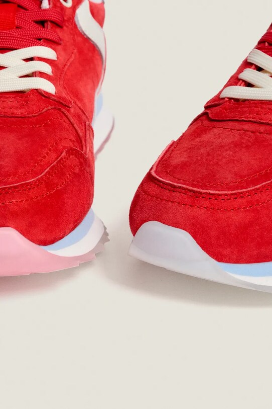 Încălțăminte Hoff sneakers din piele RUBEUS WOMAN 22402021 rosu