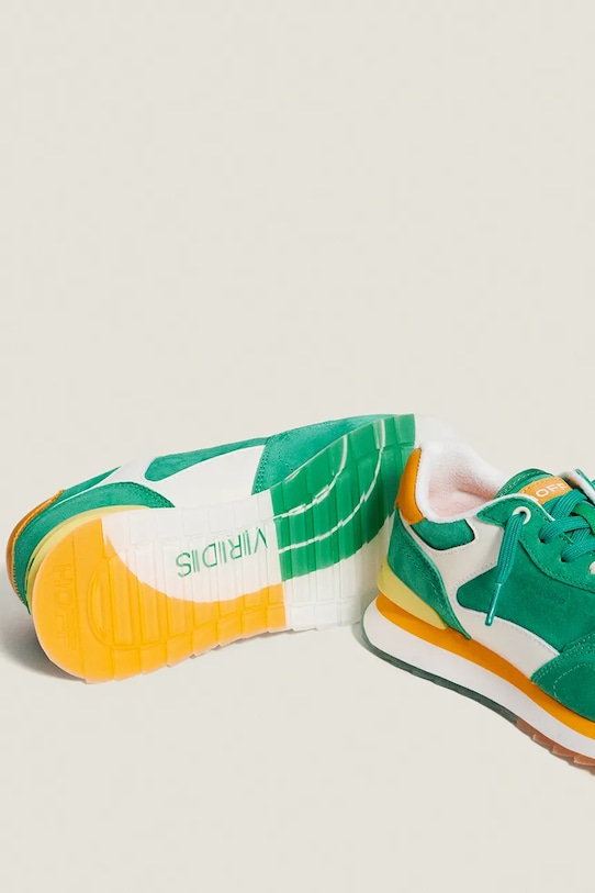 Hoff sneakersy zamszowe VIRDIS WOMAN 22402024 zielony