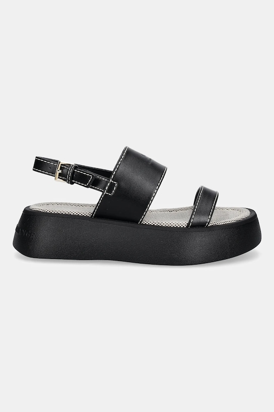 Sandály Armani Exchange XDP054.XV921.00002 černá SS25