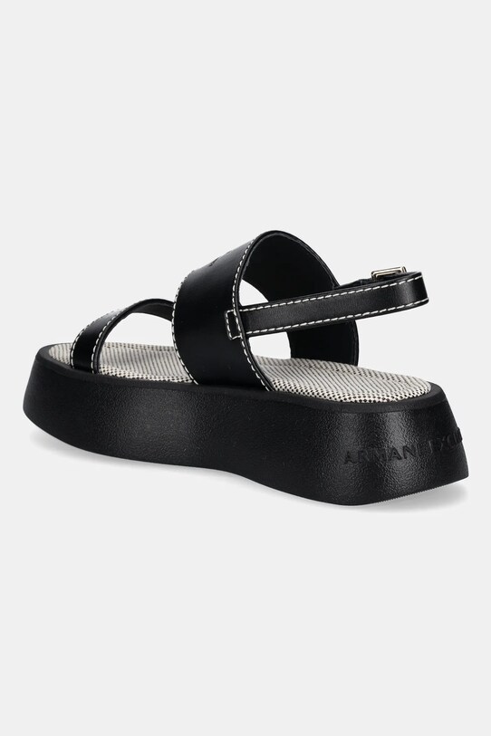 Obuwie Armani Exchange sandały XDP054.XV921.00002 czarny