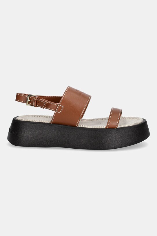 Armani Exchange sandały XDP054.XV921.01816 brązowy SS25