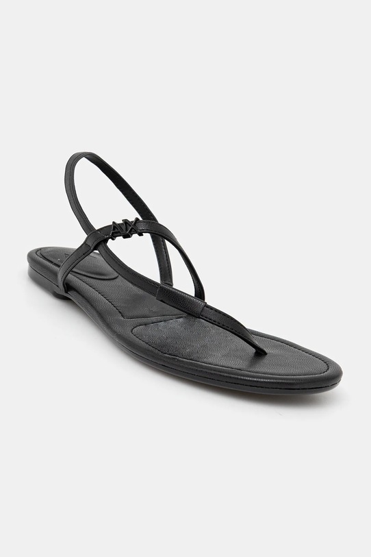 Armani Exchange sandały syntetyczny czarny XDP057.XV841.00002