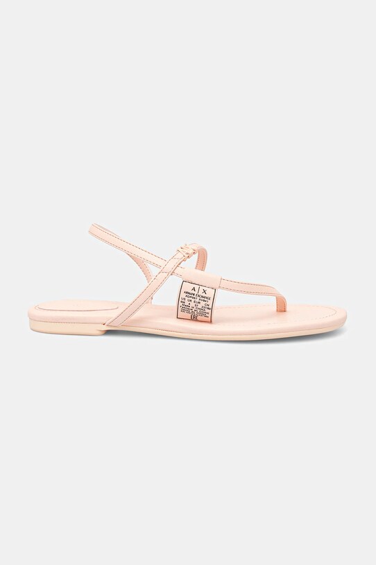 Armani Exchange sandały XDP057.XV841.01081 różowy SS25