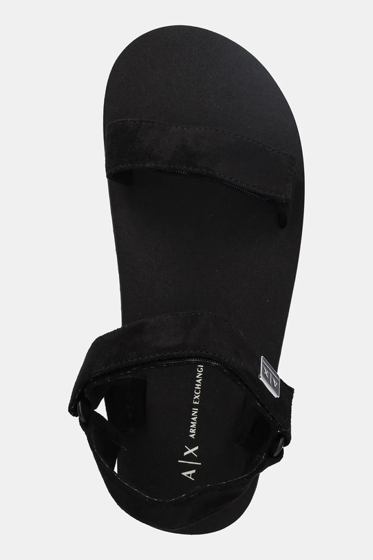 Sandály Armani Exchange černá XDP064.XV928.00002