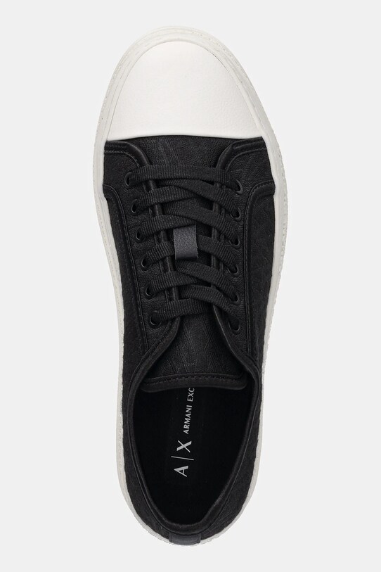 Sneakers boty Armani Exchange černá XDX180.XV931.K001