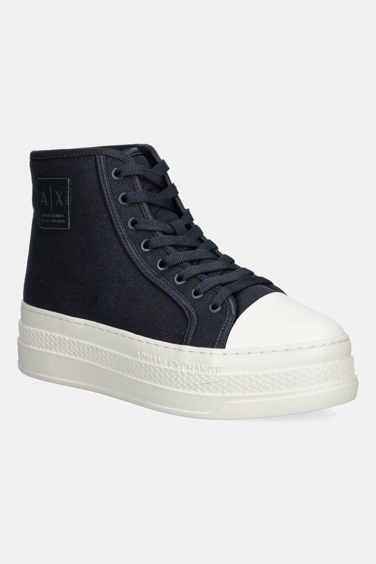 Кеды Armani Exchange синтетический тёмно-синий XW001169.AF14599.MB005