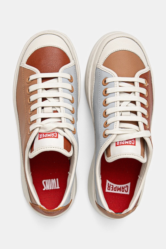 Camper sneakersy skórzane TWS platforma multicolor K201626.012