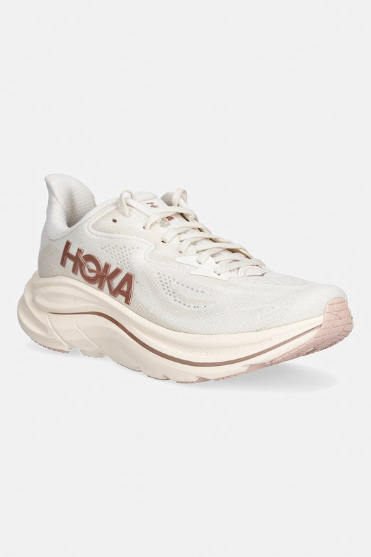 Hoka buty do biegania Clifton 10 beżowy 1162031