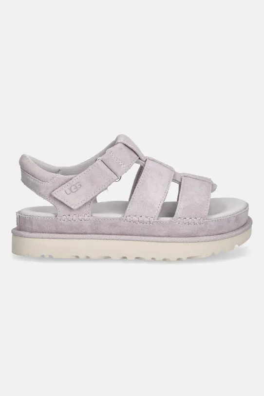 Semišové sandále UGG Goldenstar Strap 1137890.BYF ružová SS25
