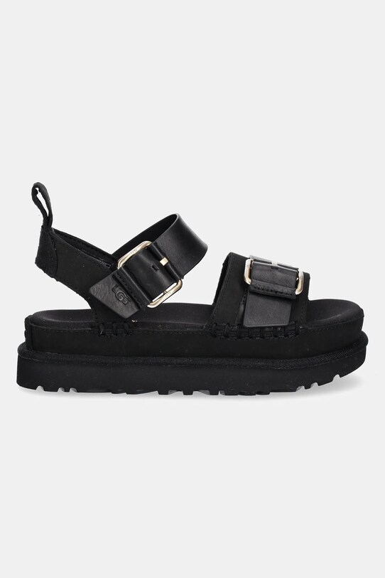 Kožne sandale UGG Goldenstar Villa 1167392.BLK crna SS25