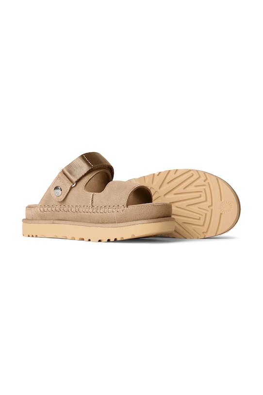 Shoes UGG suede sliders Goldenstar Glide 1167399.SAN beige