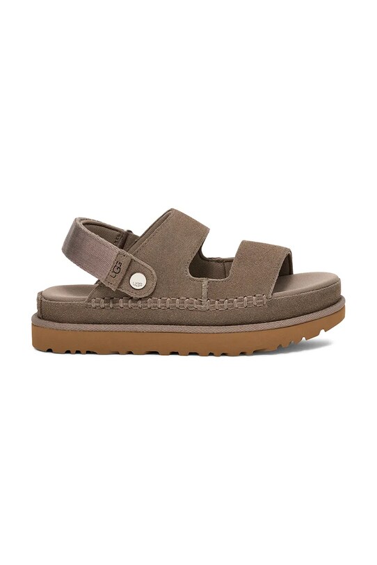 Natikače UGG Goldenstar Glide brušena koža smeđa 1167399.SKP