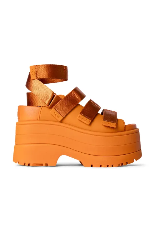 Sandále UGG Goldenrise textilný oranžová 1167431.DCT