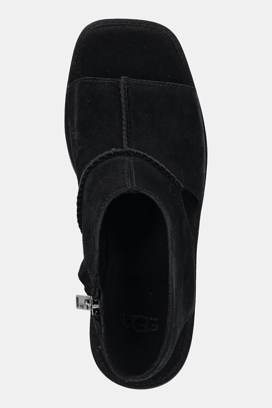 Semišové sandále UGG New Heights Platform čierna 1167479.BLK