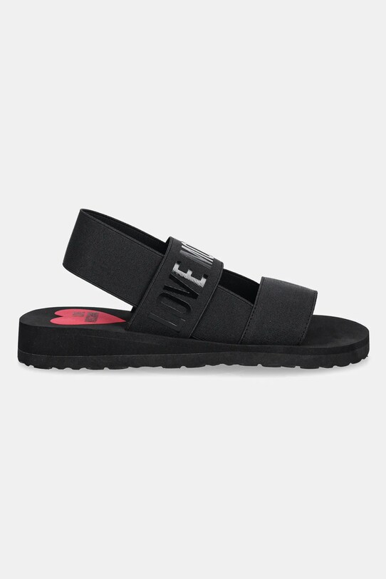 Love Moschino sandale JA16033G0MJN7000 negru SS25
