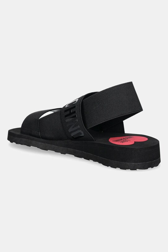 Încălțăminte Love Moschino sandale JA16033G0MJN7000 negru