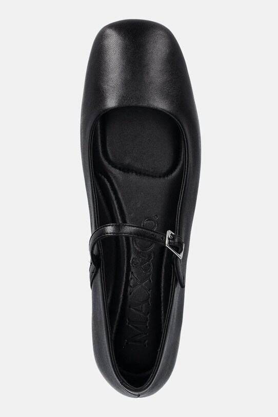 MAX&Co. balerini de piele negru 2516521036200