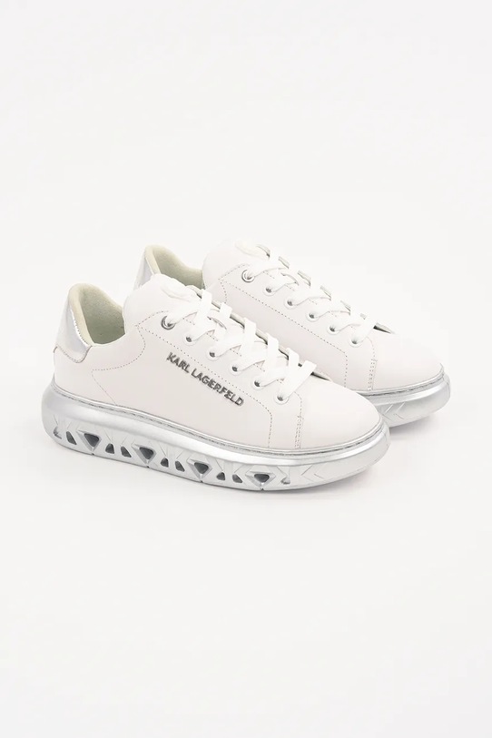 Karl Lagerfeld sneakers din piele KAPRI KITE KL64519A.01S argintiu SS25