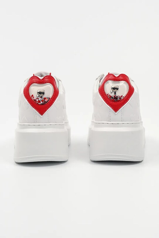 Взуття Шкіряні кросівки Karl Lagerfeld ANAKAPRI KL63514V.01D білий