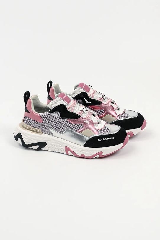 Karl Lagerfeld sneakers BLAZE KL62424.4SP gri SS25