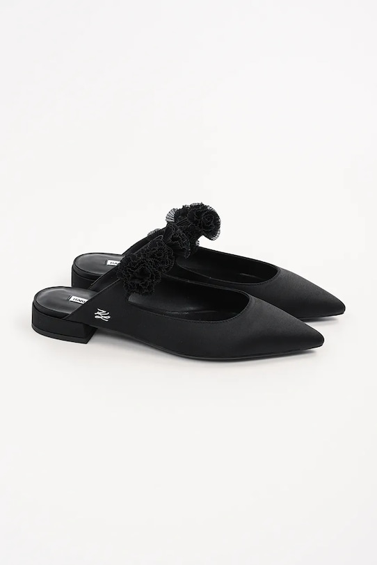 Karl Lagerfeld baleriny KERRIE KL40154.S0X czarny SS25