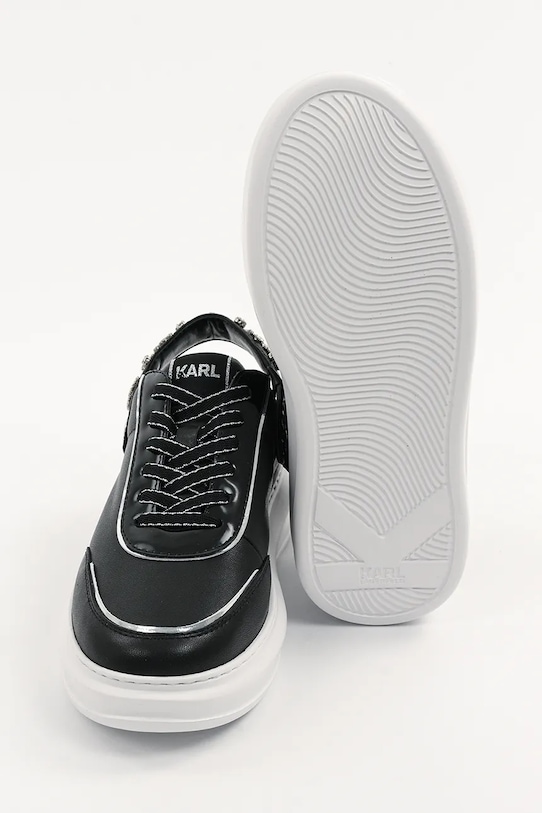 Karl Lagerfeld sneakersy skórzane KAPRI KL62513A.000 czarny