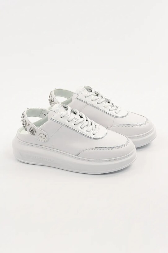 Шкіряні кросівки Karl Lagerfeld KAPRI KL62513A.011 білий SS25