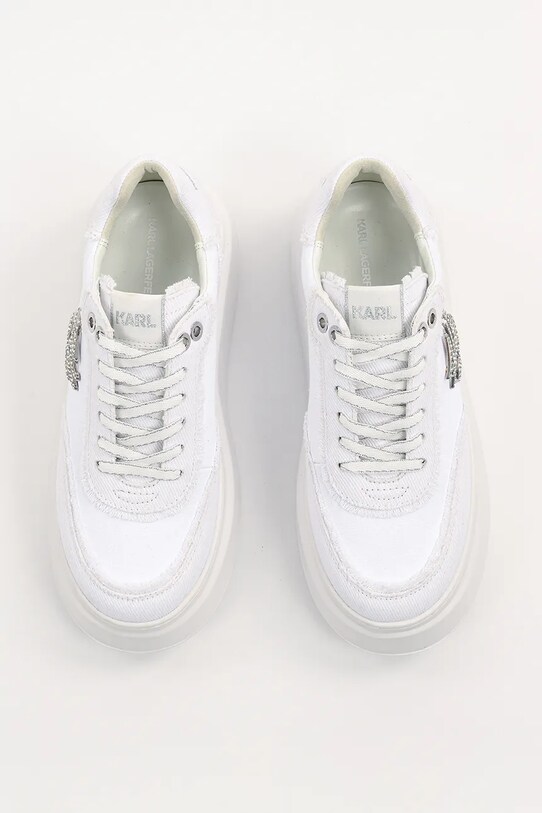 Karl Lagerfeld sneakers ANAKAPRI alb KL63523D.D11