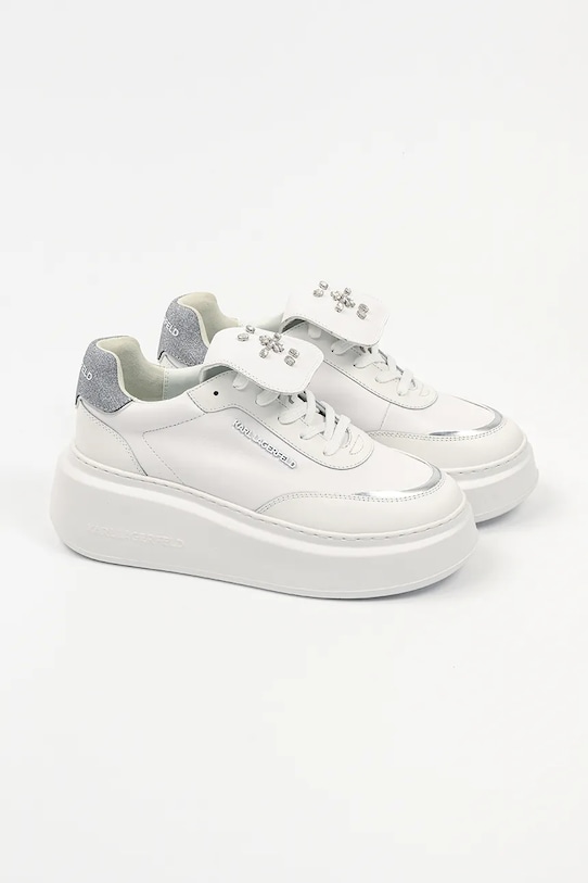 Karl Lagerfeld pantofi ANAKAPRI KL63519S.011 alb SS25