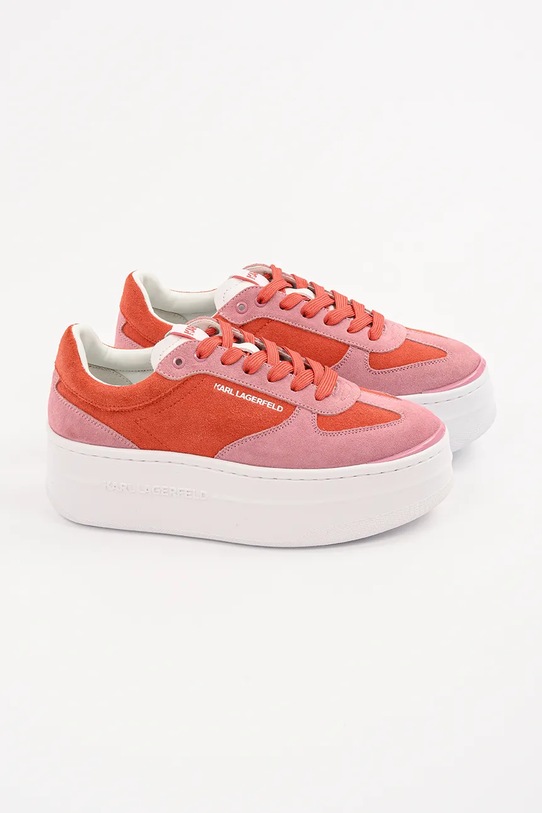 Karl Lagerfeld sneakers KOBO III KL65025.3DP rosu SS25