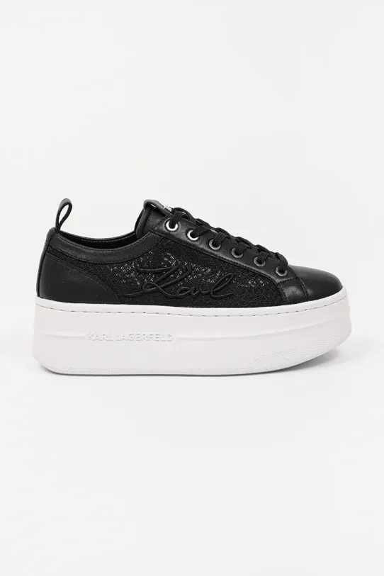 Karl Lagerfeld sneakers KOBO III textil negru KL65011F.400