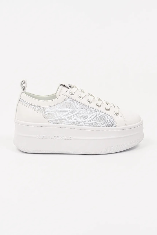 Karl Lagerfeld sneakers KOBO III textil alb KL65011F.411