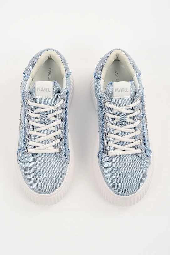 Karl Lagerfeld sneakers KREEPER LO albastru KL42372S.DBS