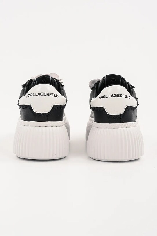 Взуття Шкіряні кросівки Karl Lagerfeld KREEPER LO KL42310F.001 чорний